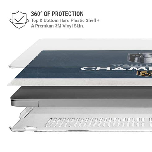 NHL Stanley Cup Champions 2023: Vegas Golden Knights MacBook Cases