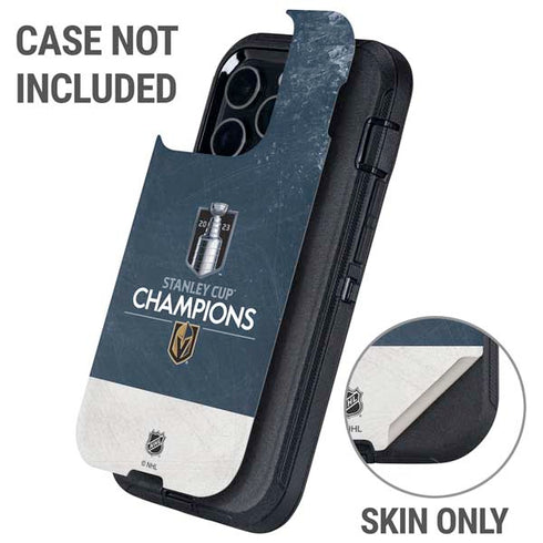 NHL Stanley Cup Champions 2023: Vegas Golden Knights Otterbox Defender iPhone Skin