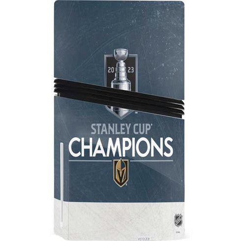 NHL Stanley Cup Champions 2023: Vegas Golden Knights PS5 Pro Disk Console Skin