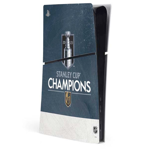 NHL Stanley Cup Champions 2023: Vegas Golden Knights PS5 Slim Digital Edition Console Skin