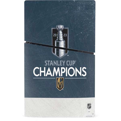 NHL Stanley Cup Champions 2023: Vegas Golden Knights PS5 Slim Digital Edition Console Skin