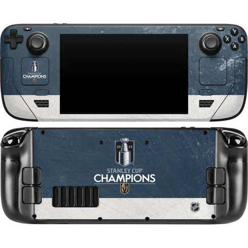 NHL Stanley Cup Champions 2023: Vegas Golden Knights Steam Deck Handheld Gaming Computer Skin
