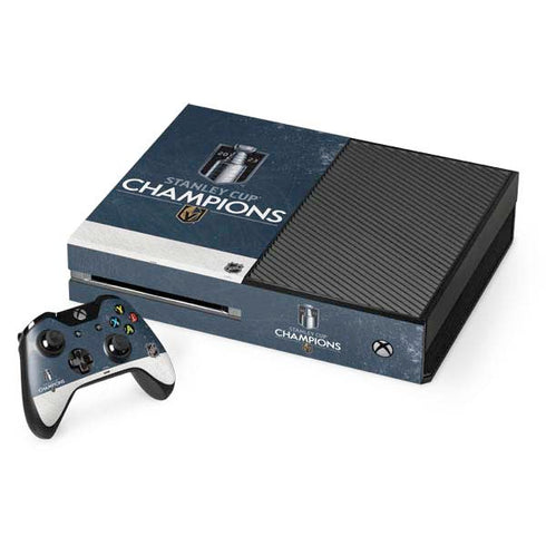 NHL Stanley Cup Champions 2023: Vegas Golden Knights Xbox One Console and Controller Bundle Skin