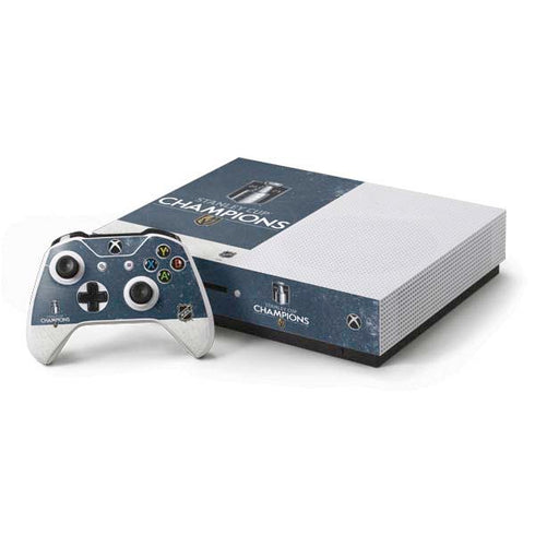 NHL Stanley Cup Champions 2023: Vegas Golden Knights Xbox One S Console and Controller Bundle Skin