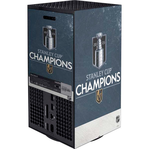 NHL Stanley Cup Champions 2023: Vegas Golden Knights Xbox Series X Bundle Skin