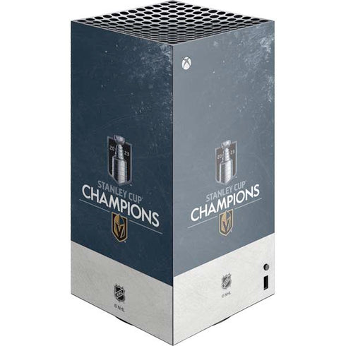NHL Stanley Cup Champions 2023: Vegas Golden Knights XBox Series X Digital Edition Console Skin