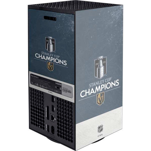 NHL Stanley Cup Champions 2023: Vegas Golden Knights XBox Series X Digital Edition Console Skin