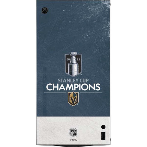 NHL Stanley Cup Champions 2023: Vegas Golden Knights XBox Series X Digital Edition Console Skin