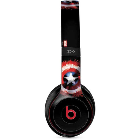 Marvel Captain America Star Shield Beats Solo 3 Wireless Skin