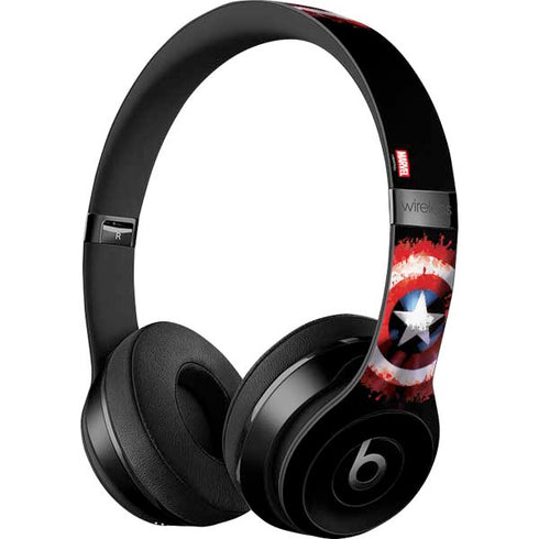 Marvel Captain America Star Shield Beats Solo 3 Wireless Skin