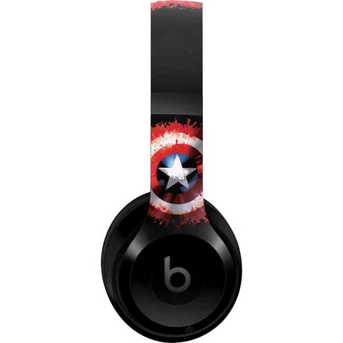 Marvel Captain America Star Shield Beats Studio Pro Wireless Headphones Skin