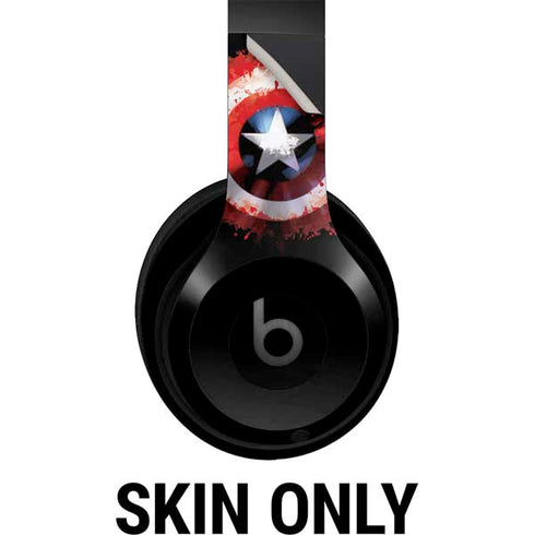 Marvel Captain America Star Shield Beats Studio Pro Wireless Headphones Skin