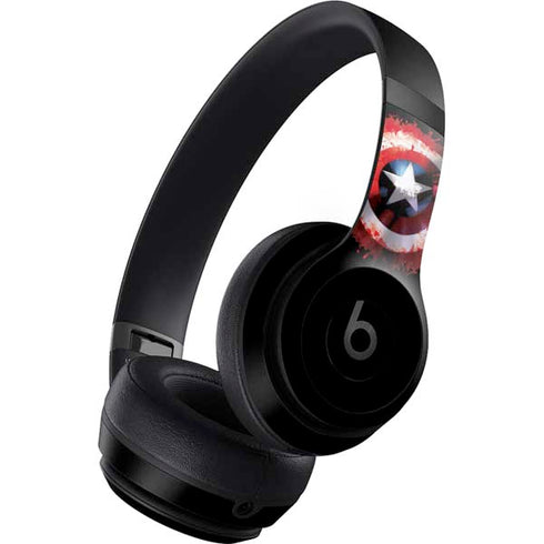 Marvel Captain America Star Shield Beats Studio Pro Wireless Headphones Skin