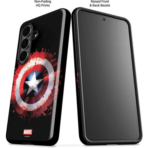 Marvel Captain America Star Shield Galaxy S26 Plus Impact Case