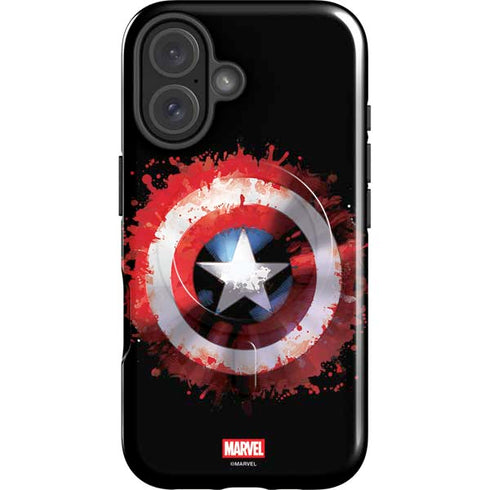 Marvel Captain America Star Shield iPhone 16 Plus Magsafe Impact Case