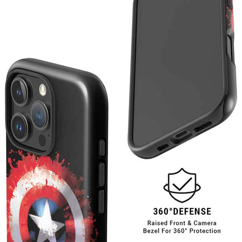 Marvel Captain America Star Shield iPhone 16 Pro Max Magsafe Impact Case