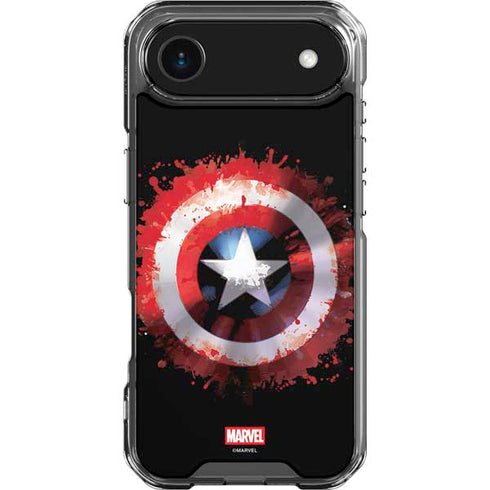 Marvel Captain America Star Shield iPhone 17 Air Clear Case