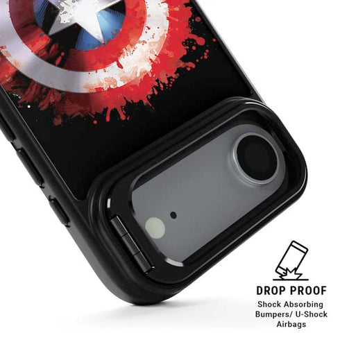 Marvel Captain America Star Shield iPhone 17 Air Kickstand Case