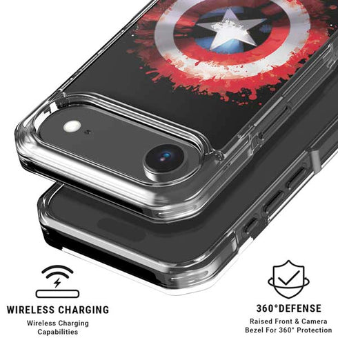 Marvel Captain America Star Shield iPhone 17 Air MagSafe Case