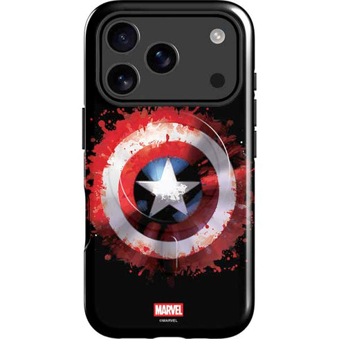 Marvel Captain America Star Shield iPhone 17 Pro Magsafe Impact Case