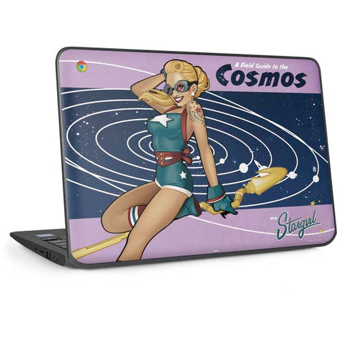 DC Comics Bombshells Stargirl- Field Guide to Cosmos HP Chromebook Skin
