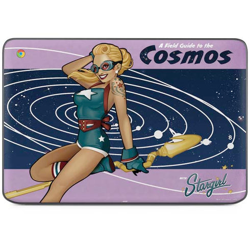 DC Comics Bombshells Stargirl- Field Guide to Cosmos HP Chromebook Skin