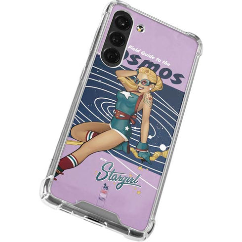 DC Comics Bombshells Stargirl- Field Guide to Cosmos Galaxy S24 FE Clear Case