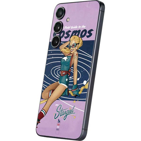 DC Comics Bombshells Stargirl- Field Guide to Cosmos Galaxy S25 Plus Skin