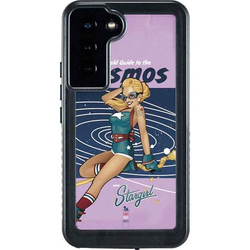 DC Comics Bombshells Stargirl- Field Guide to Cosmos Galaxy S24 Plus Waterproof Case