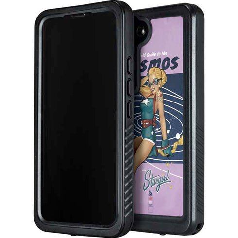 DC Comics Bombshells Stargirl- Field Guide to Cosmos Galaxy S24 Plus Waterproof Case