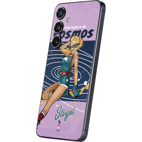 DC Comics Bombshells Stargirl- Field Guide to Cosmos Galaxy S24 Skin