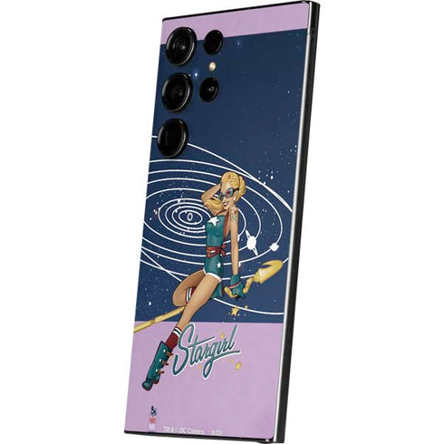 DC Comics Bombshells Stargirl- Field Guide to Cosmos Galaxy S25 Ultra Skin