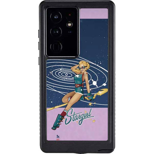 DC Comics Bombshells Stargirl- Field Guide to Cosmos Galaxy S24 Ultra Waterproof Case