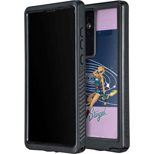 DC Comics Bombshells Stargirl- Field Guide to Cosmos Galaxy S24 Ultra Waterproof Case