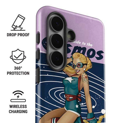 DC Comics Bombshells Stargirl- Field Guide to Cosmos Galaxy S26 Impact Case