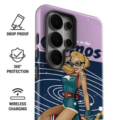 DC Comics Bombshells Stargirl- Field Guide to Cosmos Galaxy S26 Ultra Impact Case