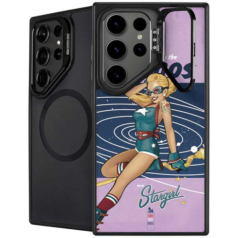 DC Comics Bombshells Stargirl- Field Guide to Cosmos Galaxy S26 Ultra Kickstand Case