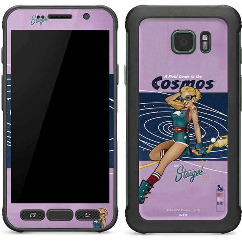 DC Comics Bombshells Stargirl- Field Guide to Cosmos Galaxy S7 Active Skin