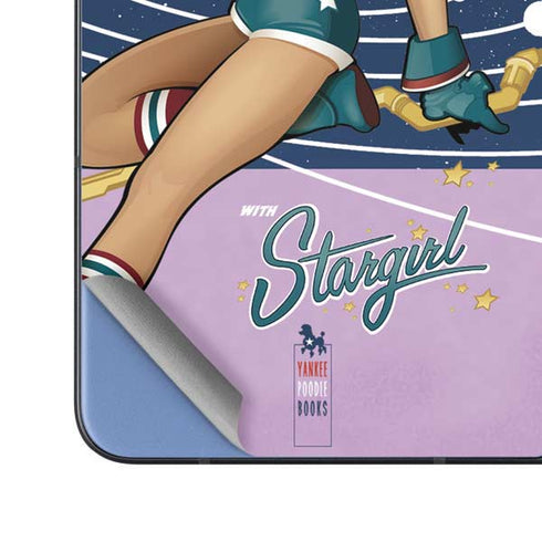 DC Comics Bombshells Stargirl- Field Guide to Cosmos Galaxy Z Fold5 5G Skin