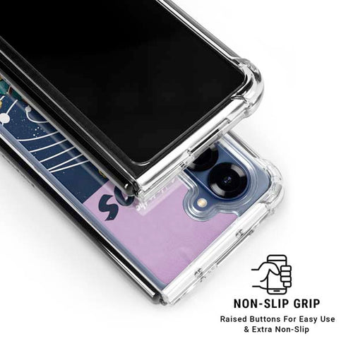 DC Comics Bombshells Stargirl- Field Guide to Cosmos Galaxy Z Fold6 Clear Case