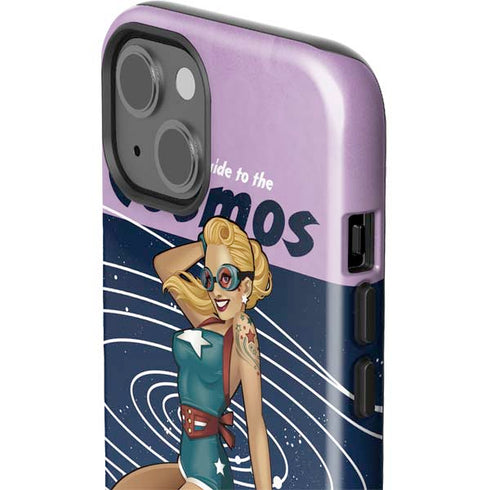 DC Comics Bombshells Stargirl- Field Guide to Cosmos iPhone 15 Impact Case
