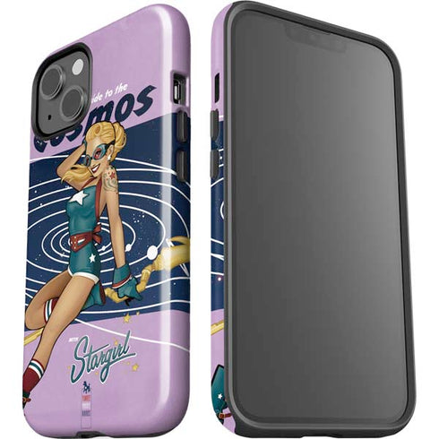 DC Comics Bombshells Stargirl- Field Guide to Cosmos iPhone 15 Impact Case