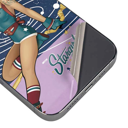DC Comics Bombshells Stargirl- Field Guide to Cosmos iPhone 15 Pro Max Skin