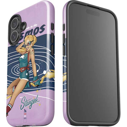 DC Comics Bombshells Stargirl- Field Guide to Cosmos iPhone 16 Impact Case