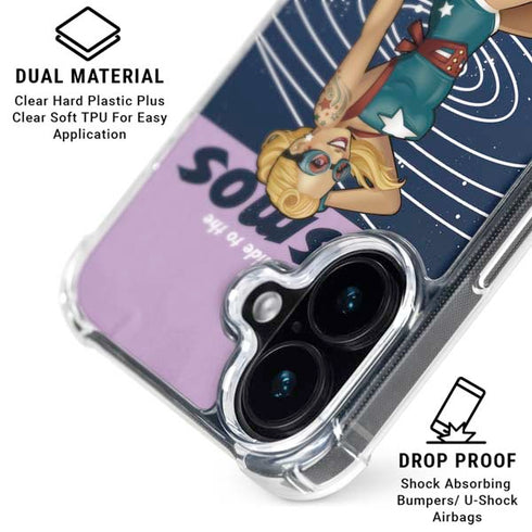 DC Comics Bombshells Stargirl- Field Guide to Cosmos iPhone 16 MagSafe Case