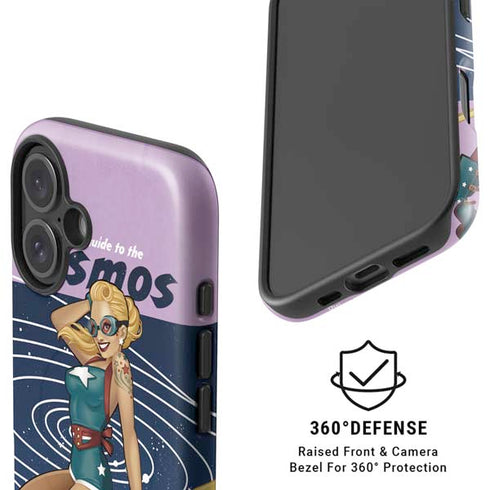 DC Comics Bombshells Stargirl- Field Guide to Cosmos iPhone 16 Magsafe Impact Case