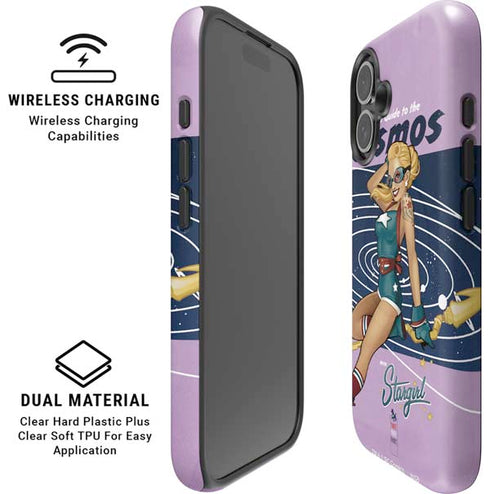 DC Comics Bombshells Stargirl- Field Guide to Cosmos iPhone 16 Magsafe Impact Case