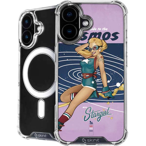 DC Comics Bombshells Stargirl- Field Guide to Cosmos iPhone 16 Plus MagSafe Case
