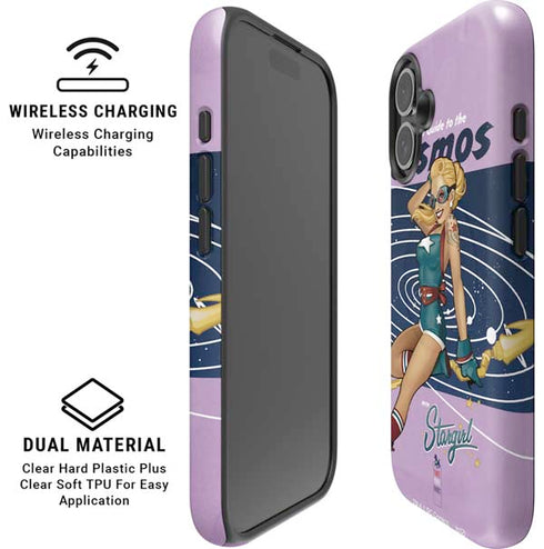 DC Comics Bombshells Stargirl- Field Guide to Cosmos iPhone 16 Plus Magsafe Impact Case