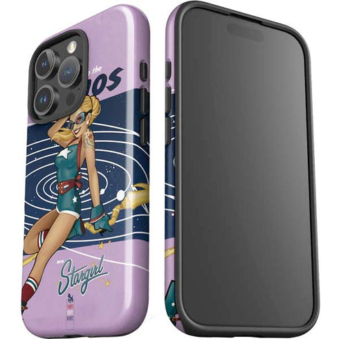 DC Comics Bombshells Stargirl- Field Guide to Cosmos iPhone 16 Pro Max Impact Case